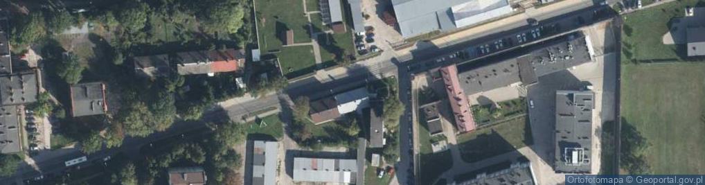 Zdjęcie satelitarne Kolejowa ul.
