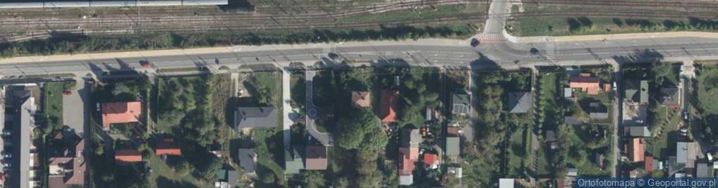 Zdjęcie satelitarne Kolejowa ul.