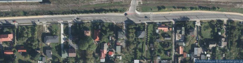 Zdjęcie satelitarne Kolejowa ul.