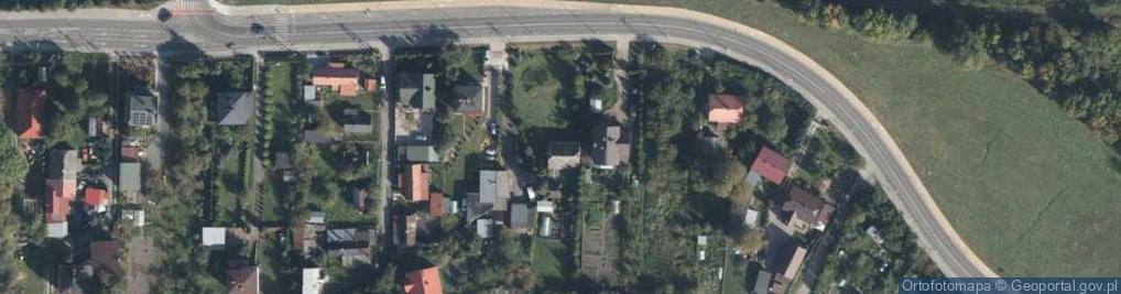 Zdjęcie satelitarne Kolejowa ul.