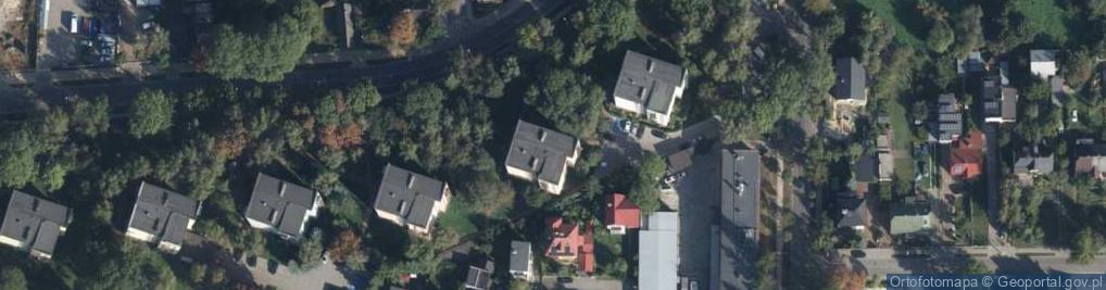 Zdjęcie satelitarne Kolejowa ul.