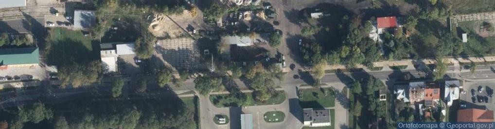 Zdjęcie satelitarne Kolejowa ul.