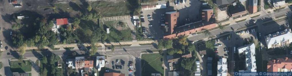 Zdjęcie satelitarne Kolejowa ul.