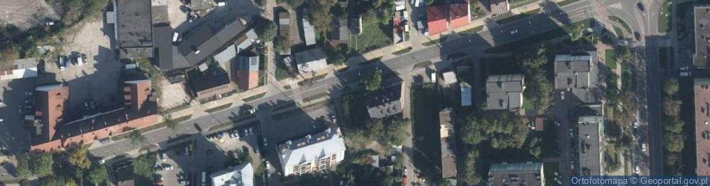 Zdjęcie satelitarne Kolejowa ul.