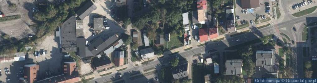 Zdjęcie satelitarne Kolejowa ul.