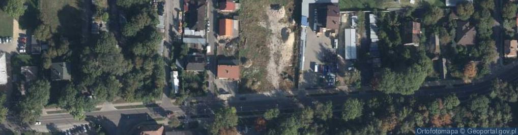 Zdjęcie satelitarne Kolejowa ul.