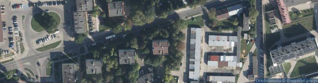 Zdjęcie satelitarne Kolejowa ul.