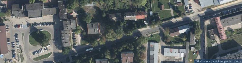 Zdjęcie satelitarne Kolejowa ul.