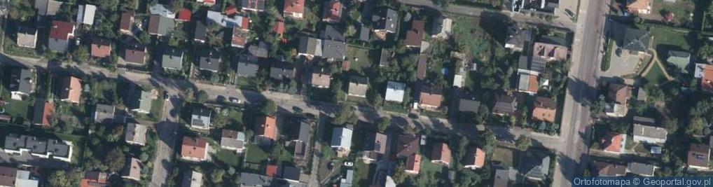 Zdjęcie satelitarne Kossaka Wojciecha ul.