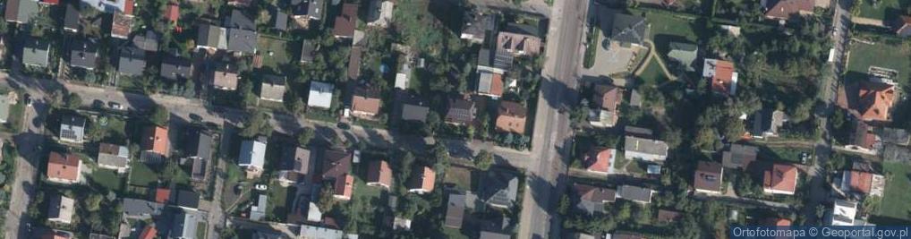 Zdjęcie satelitarne Kossaka Wojciecha ul.