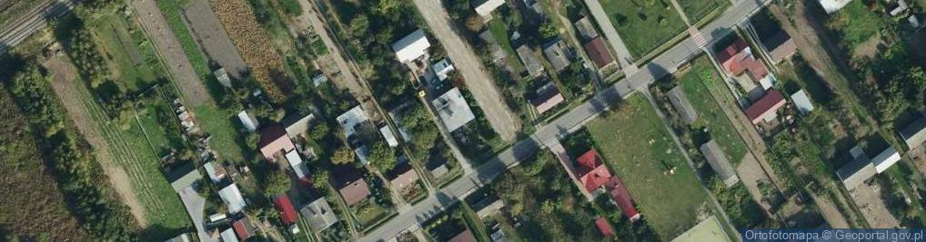 Zdjęcie satelitarne Kolejowa ul.