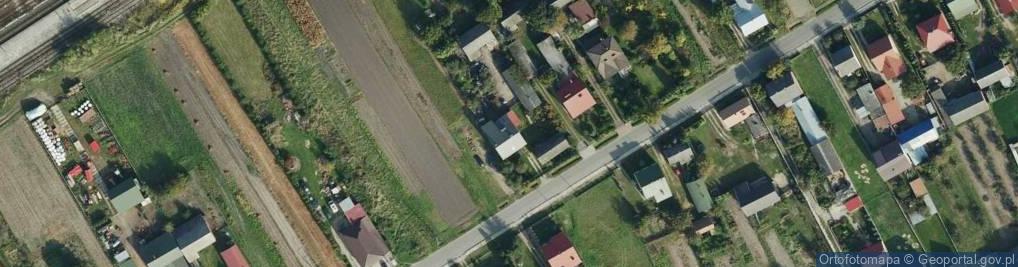 Zdjęcie satelitarne Kolejowa ul.