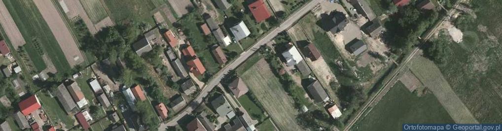 Zdjęcie satelitarne Koniec ul.