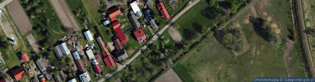 Zdjęcie satelitarne Koniec ul.