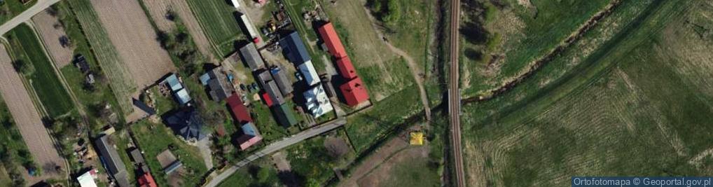 Zdjęcie satelitarne Koniec ul.