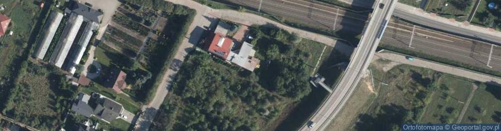 Zdjęcie satelitarne Kolejowa ul.