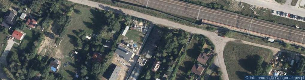 Zdjęcie satelitarne Kolejowa ul.