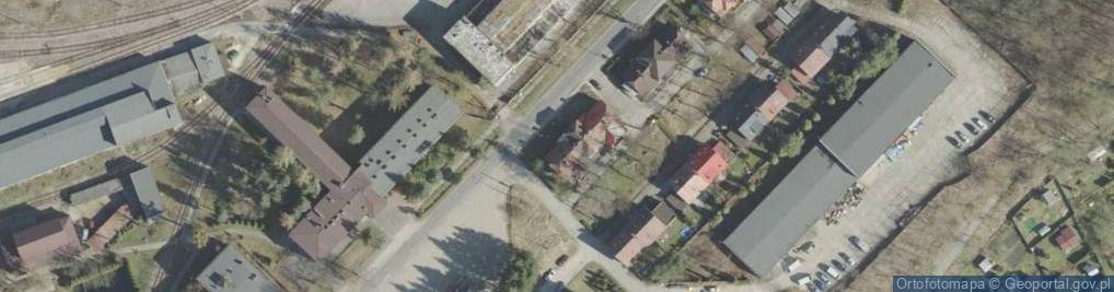 Zdjęcie satelitarne Kolonia Fabryczna ul.