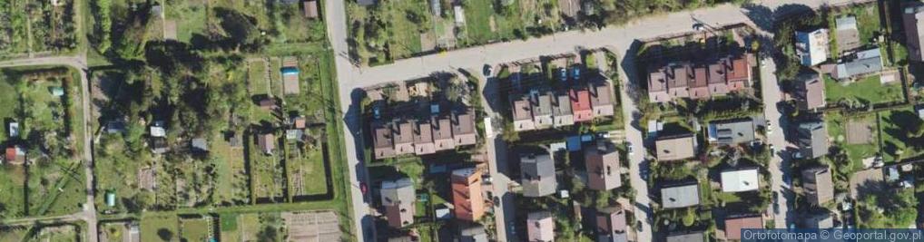 Zdjęcie satelitarne Konwaliowa ul.