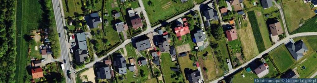 Zdjęcie satelitarne Konwaliowa ul.