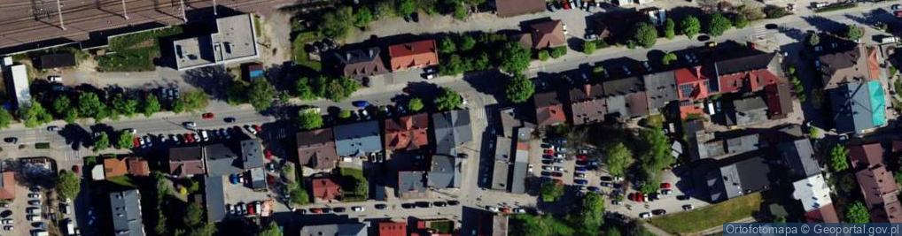 Zdjęcie satelitarne Kolejowa ul.