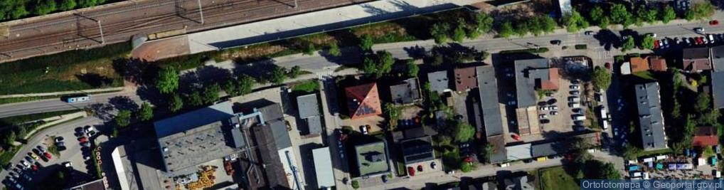 Zdjęcie satelitarne Kolejowa ul.