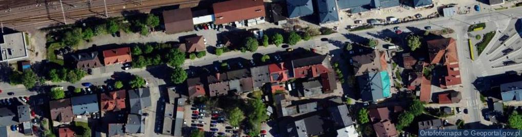 Zdjęcie satelitarne Kolejowa ul.