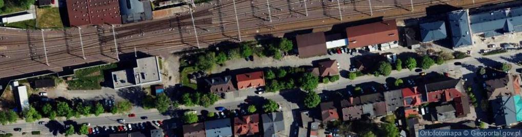Zdjęcie satelitarne Kolejowa ul.