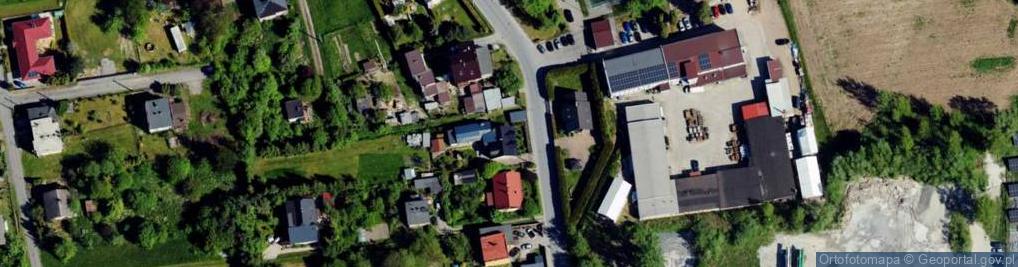 Zdjęcie satelitarne Komorowicka ul.