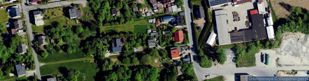 Zdjęcie satelitarne Komorowicka ul.
