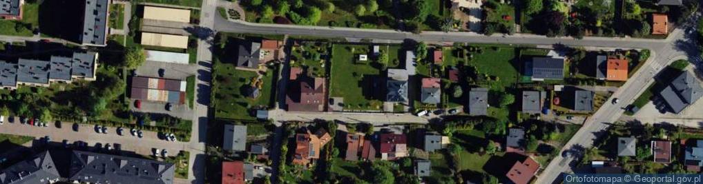 Zdjęcie satelitarne Kossaka Wojciecha ul.