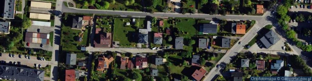Zdjęcie satelitarne Kossaka Wojciecha ul.