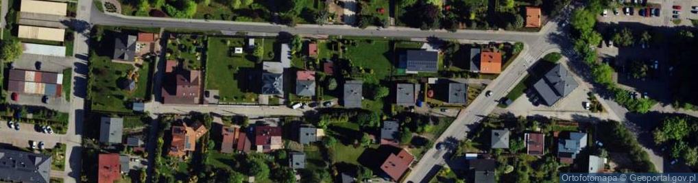 Zdjęcie satelitarne Kossaka Wojciecha ul.