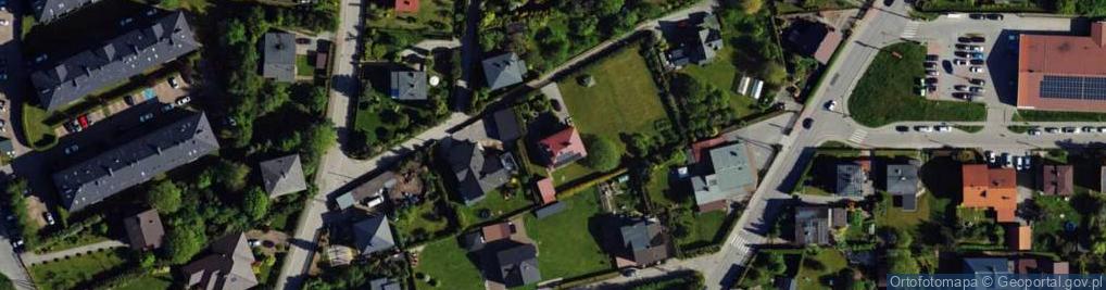 Zdjęcie satelitarne Kossaka Wojciecha ul.