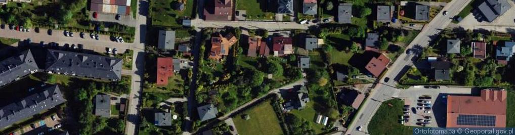 Zdjęcie satelitarne Kossaka Wojciecha ul.