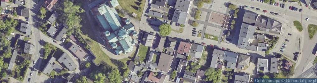 Zdjęcie satelitarne Kościelna ul.