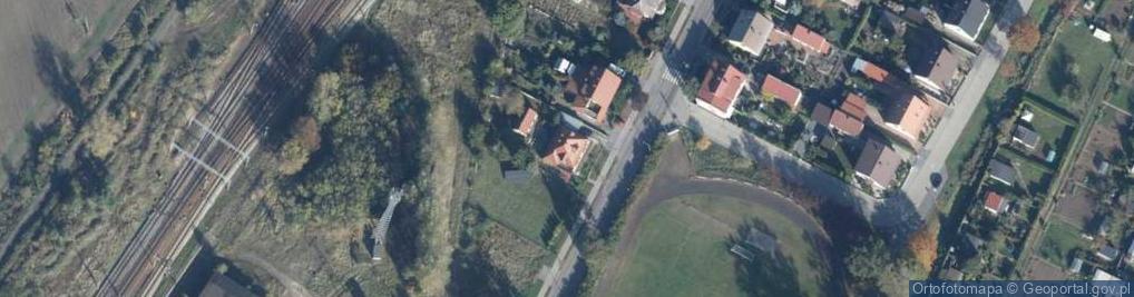 Zdjęcie satelitarne Kolejowa ul.