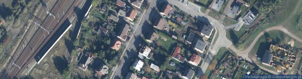 Zdjęcie satelitarne Kolejowa ul.