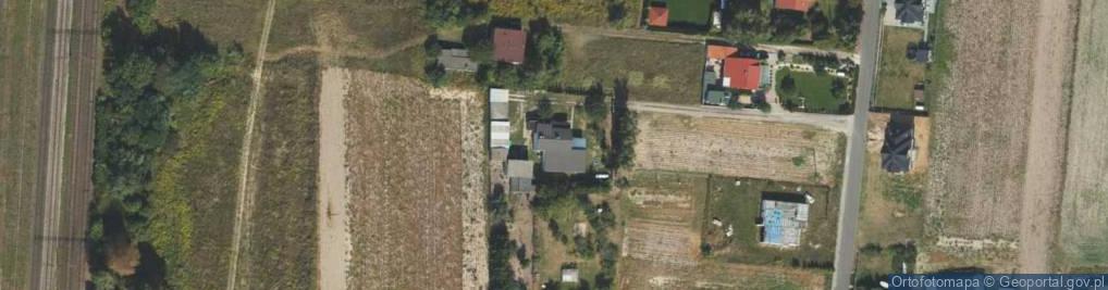 Zdjęcie satelitarne Kolejowa ul.