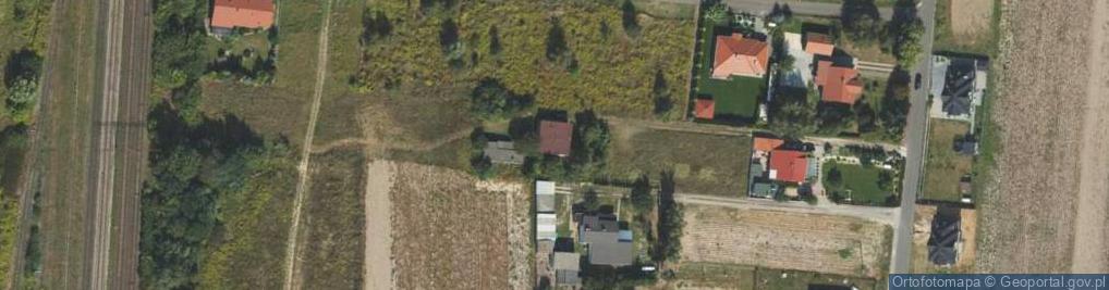 Zdjęcie satelitarne Kolejowa ul.
