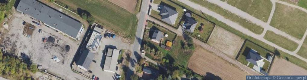 Zdjęcie satelitarne Kolejowa ul.