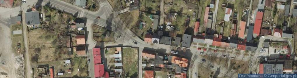 Zdjęcie satelitarne Kolejowa ul.