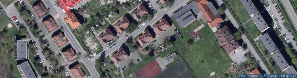 Zdjęcie satelitarne Kombatantów ul.