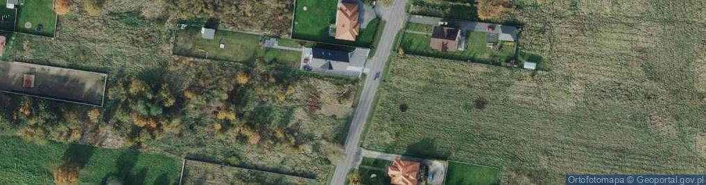 Zdjęcie satelitarne Korkowa ul.
