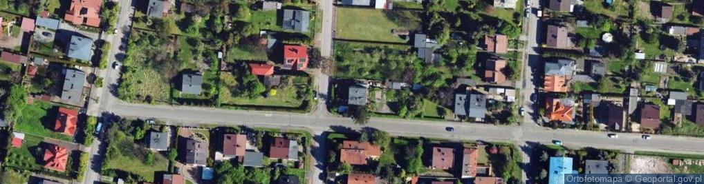 Zdjęcie satelitarne Kossaka Wojciecha ul.