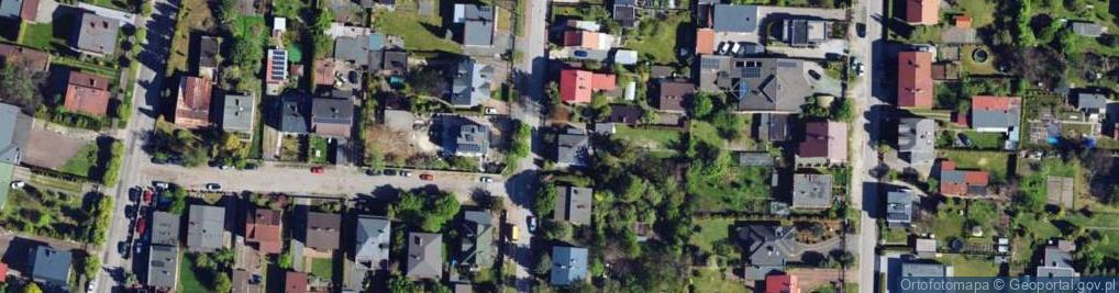 Zdjęcie satelitarne Kossaka Wojciecha ul.