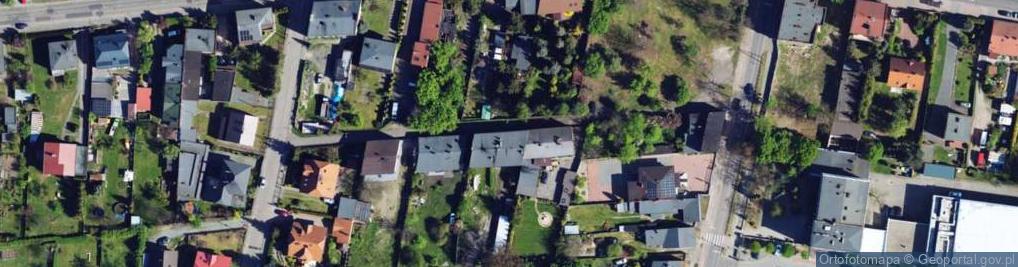 Zdjęcie satelitarne Kosynierska ul.