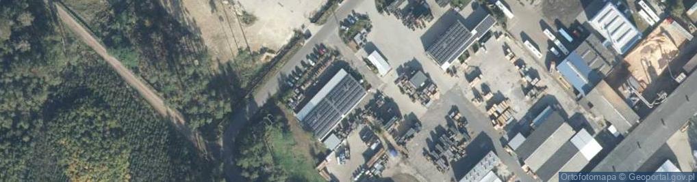 Zdjęcie satelitarne Kórnicka ul.