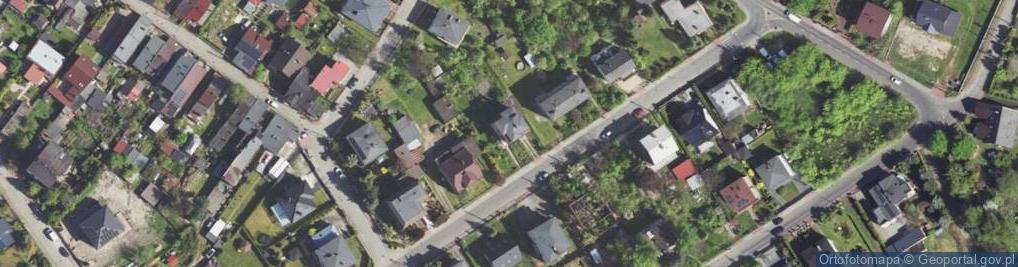 Zdjęcie satelitarne Kostki Napierskiego Aleksandra ul.