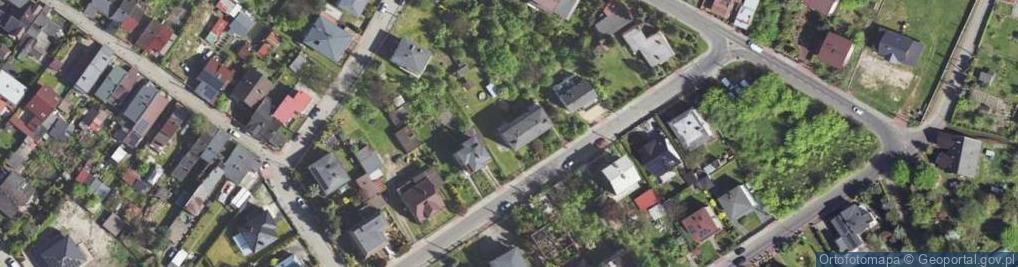 Zdjęcie satelitarne Kostki Napierskiego Aleksandra ul.